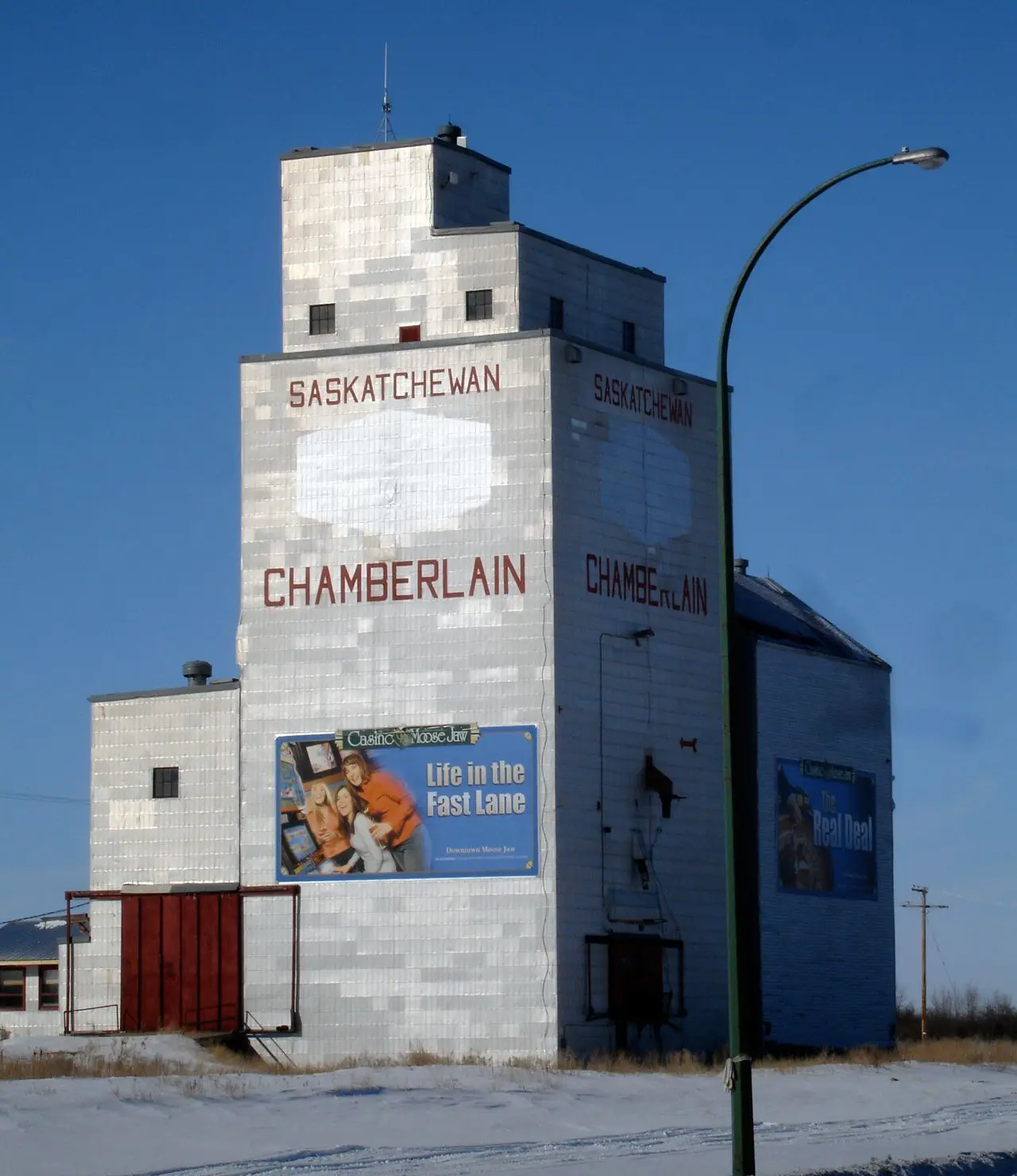 Chamberlain grain elevator, 2008